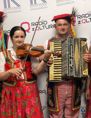 Kapela Rodzinna Całków z Zielonek. Fot. Edgar Wojtasiak