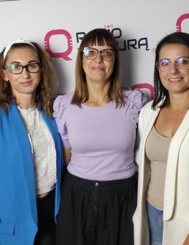 Klaudia Święcicka, Olga Wójcik i Justyna Poczęta, fot. Edgar Wojtasiak