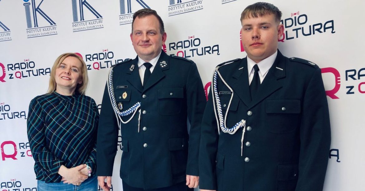 Urszula Lubczyńska-Gładka, Damian Wierzbicki, Kacper Gaim. Fot. Edgar Wojtasiak
