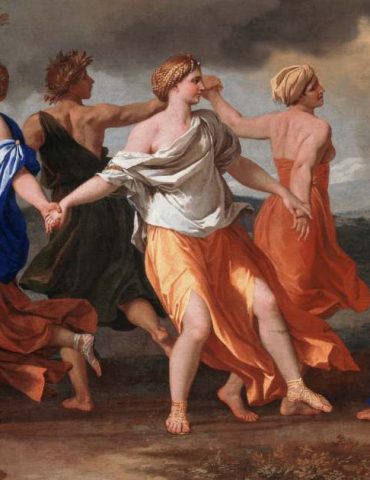 Nicolas Poussin, Taniec ludzkiego życia (1638–40), Wallace Collection, Londyn źródło Wikipedia