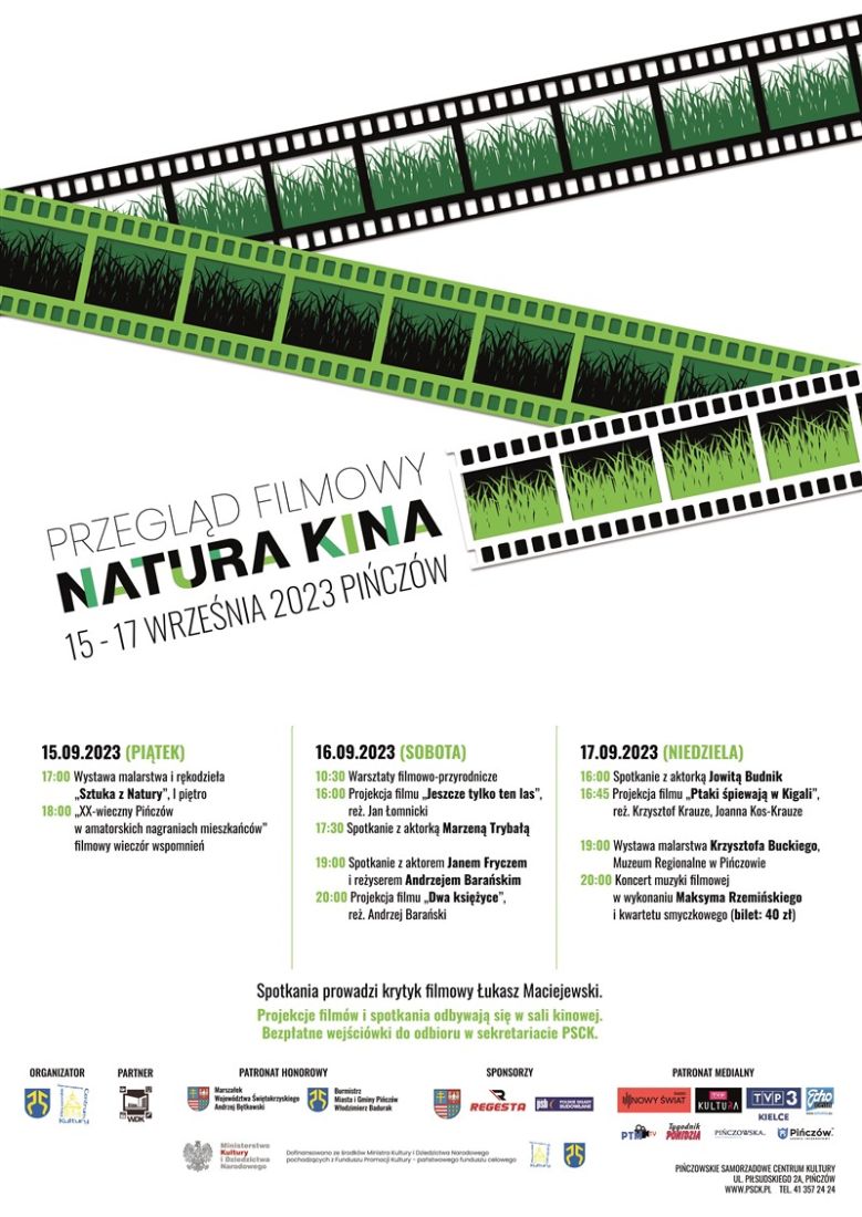 Natura kina - plakat, fot. materiały organizatora