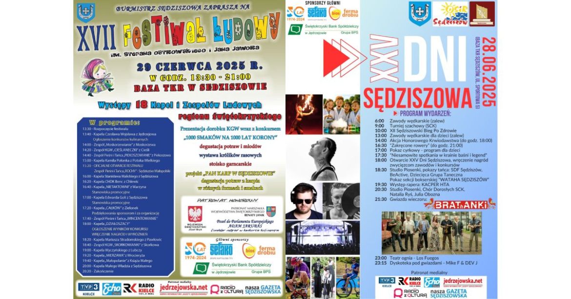Dni Sędziszowa 2025.