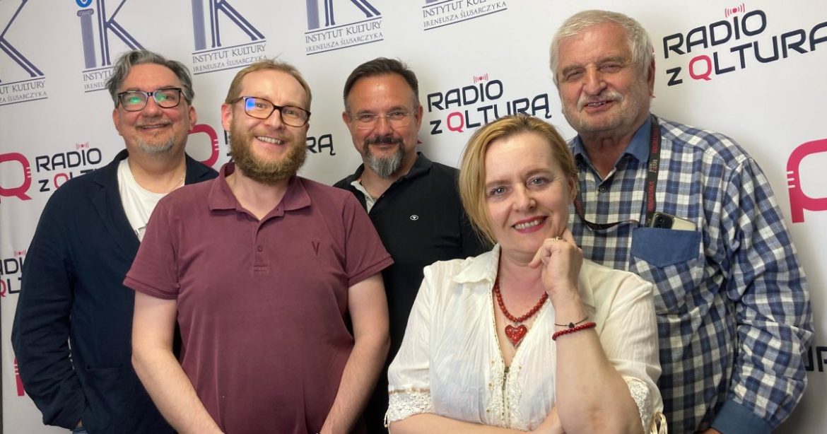 Ireneusz Ślusarczyk, Edgar Wojtasiak, Grzegorz Bełz, Urszula Lubczyńska-Gładka, Wojciech Bilewicz. Fot. Karol Błaszkiewicz