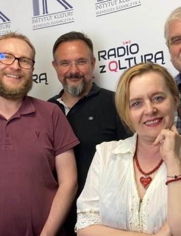 Ireneusz Ślusarczyk, Edgar Wojtasiak, Grzegorz Bełz, Urszula Lubczyńska-Gładka, Wojciech Bilewicz. Fot. Karol Błaszkiewicz