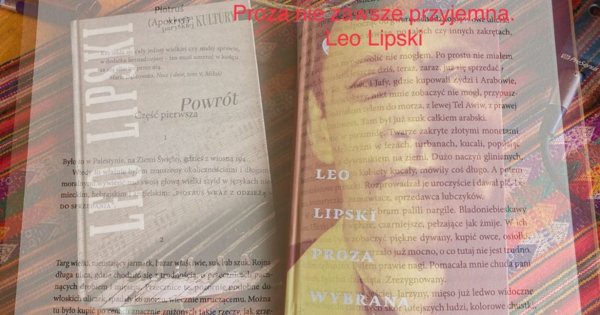 Stół roboczy. Proza Leo Lipskiego, fot. Daria D. Lisiecka
