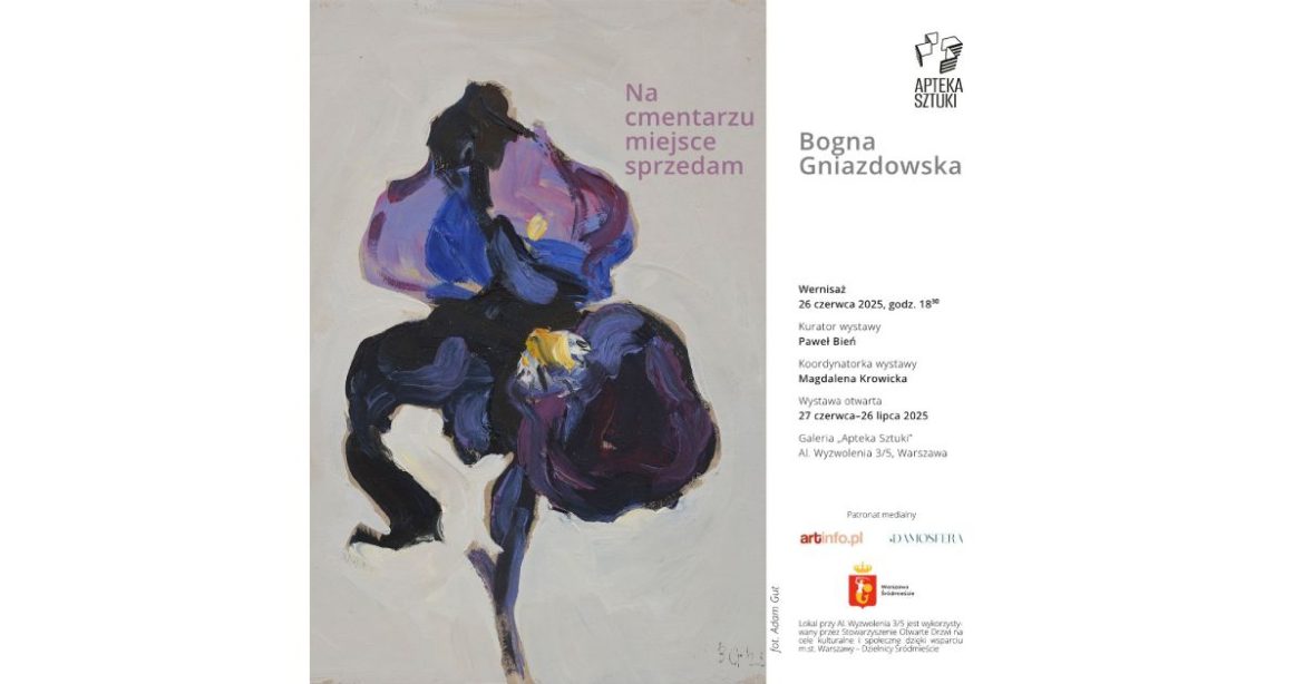 Zaproszenie na wystawę. Fot. Apteka Sztuki