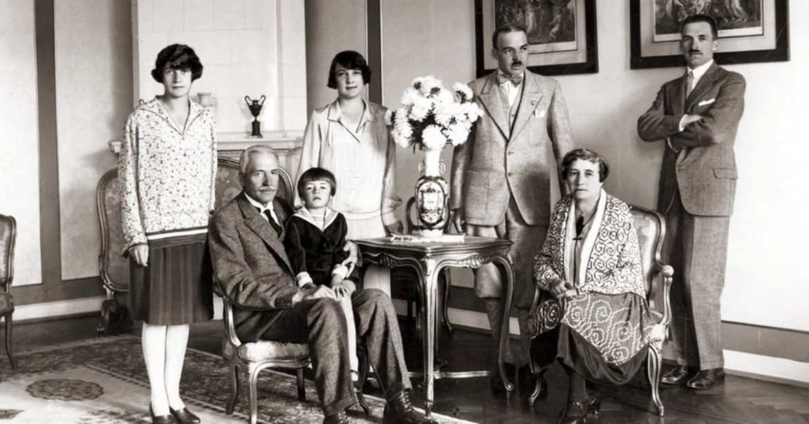 Rodzina Mościckich 1929 rok, Fot. NAC