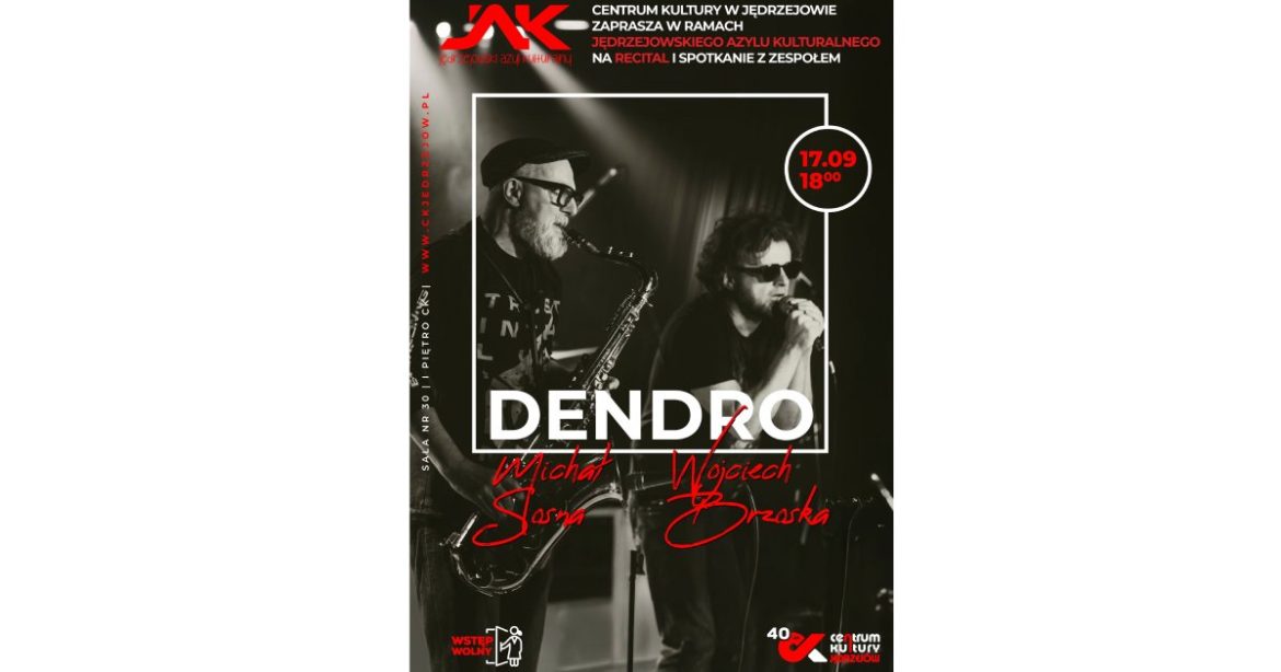 Dendro w Jędrzejowie. Plakat promujący wydarzenie