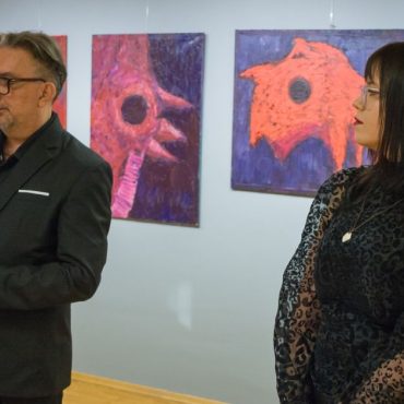 Ireneusz Ślusarczyk i Barbara Podgórska. Fot. Jacek Kaczmarczyk