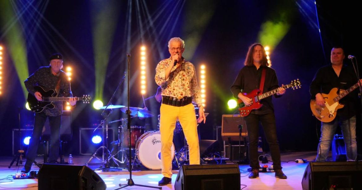 Sławek Wierzcholski i Nocna Zmiana Bluesa. Fot. Marek Baran, DK Włoszczowa