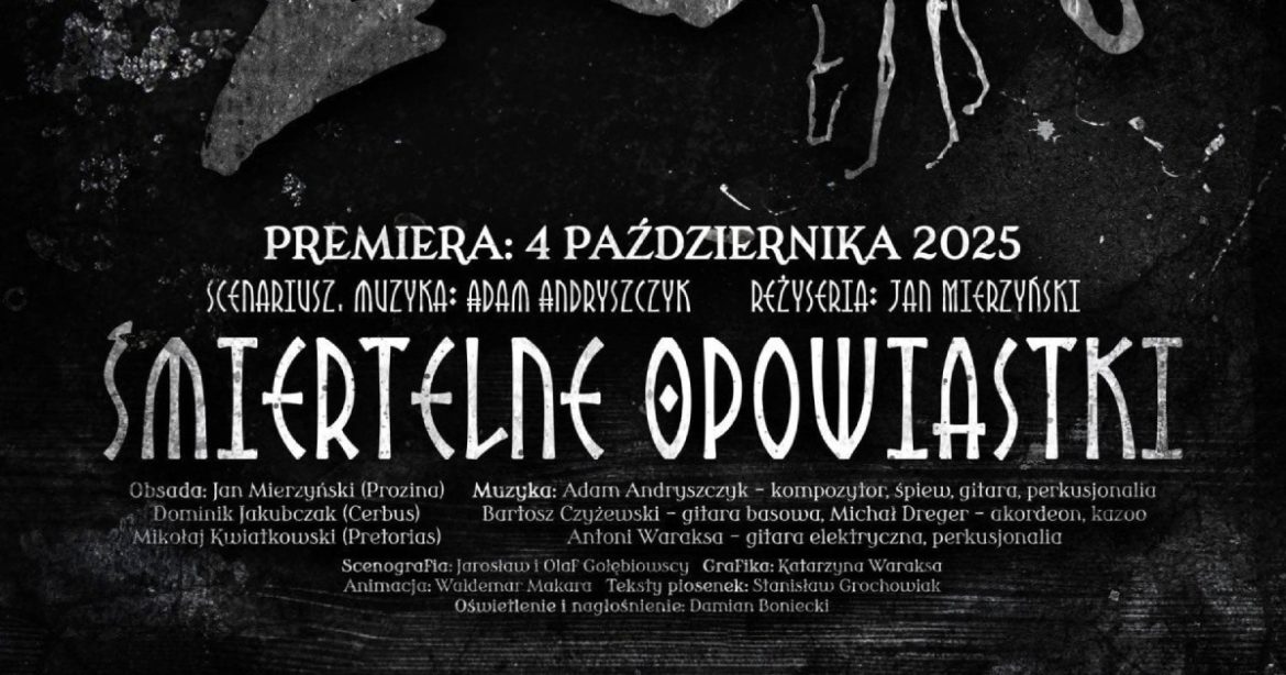 Śmiertelne Opowiastki - plakat. Fot. Materiał promocyjny
