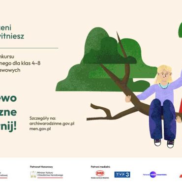 Plakat "Bez korzeni nie zakwitniesz". Materiały promocyjne