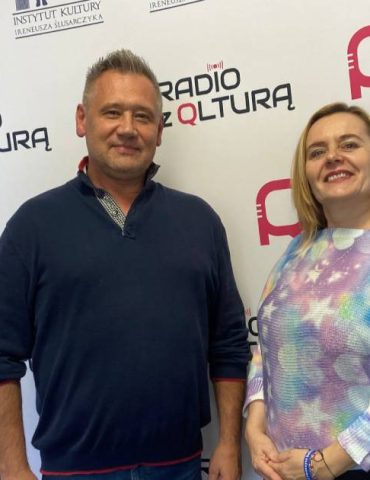 Sebastian Sipa i Urszula Lubczyńska-Gładka. Fot. Edgar Wojtasiak