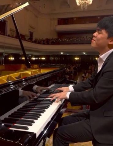 Kevin Chen, kadr z I etapu Konkursu Chopinowskiego w 2025 r. Fot. Konkurs Chopinowski