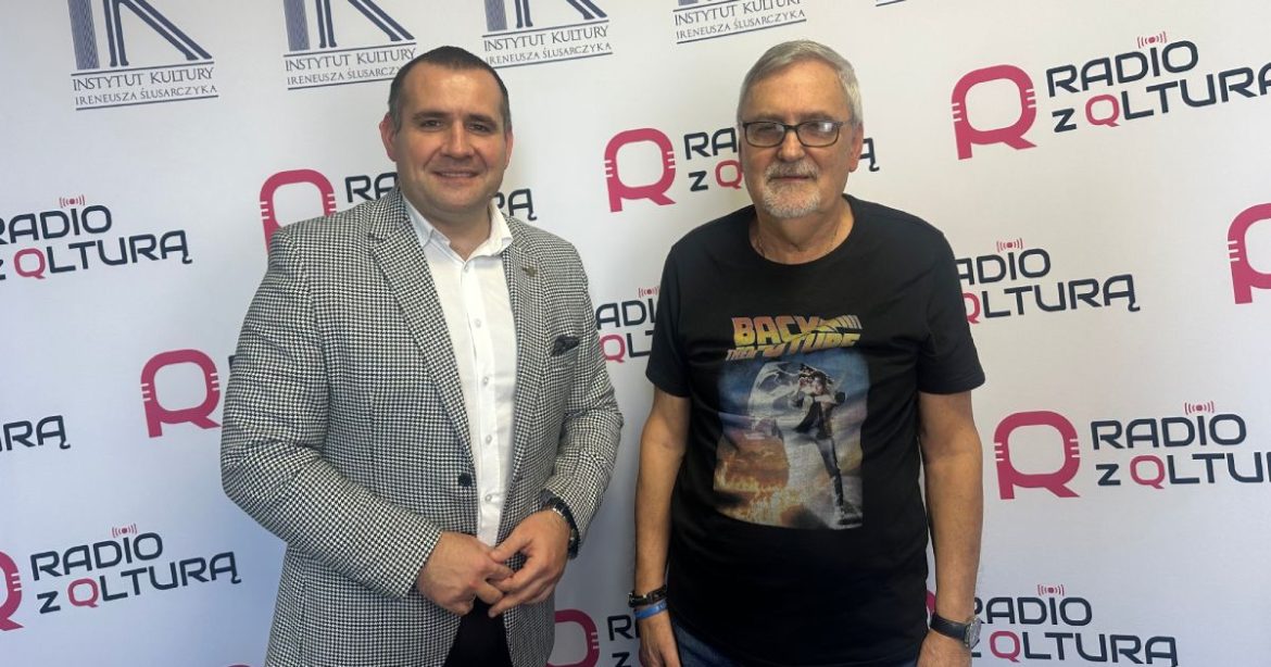 Łukasz Gryń i Henryk Michałkiewicz. Fot. Karol Błaszkiewicz