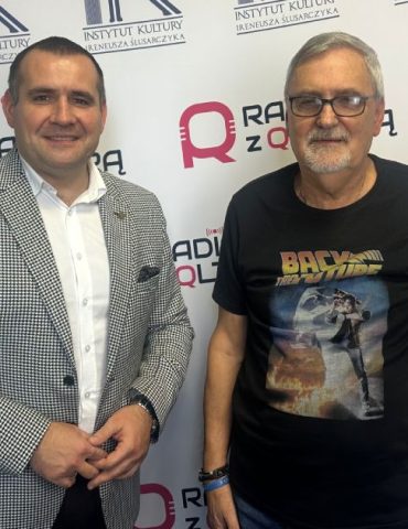 Łukasz Gryń i Henryk Michałkiewicz. Fot. Karol Błaszkiewicz