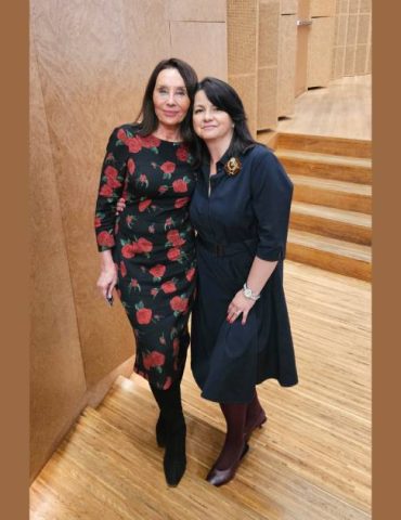 Ewa Ewart i Magdalena Fudala. Fot. Archiwum prywatne