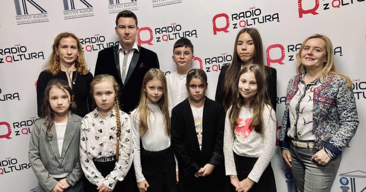 Goście audycji. Fot. Edgar Wojtasiak