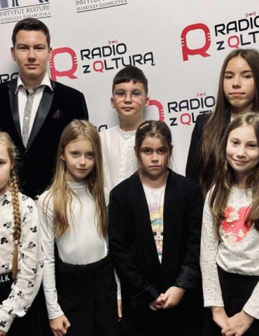 Goście audycji. Fot. Edgar Wojtasiak